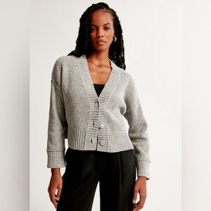 Abercrombie & Fitch Chenille Cardigan